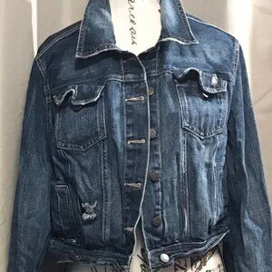 Decree Cropped Jean Jacket